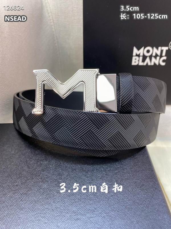 Montlanc belt 35mmX105-125cm 8L59